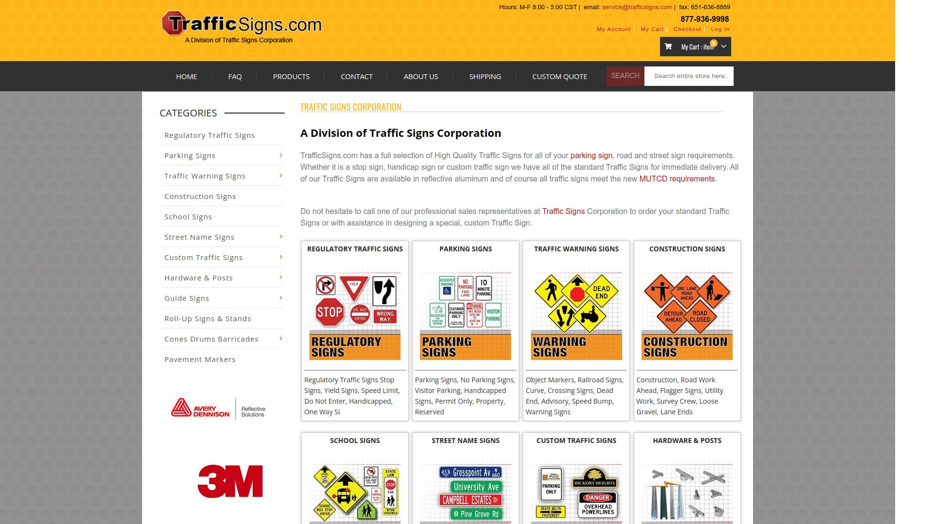 Magento 1 to Magento 2 migration for TrafficSigns.com